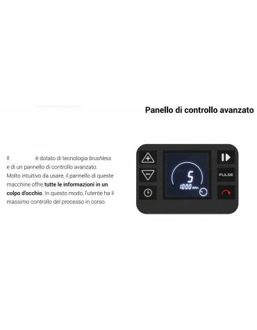 Combinato cutter tagliaverdure professionale con vasca da Lt 4,4 - Potenza 1.100 W - Con velocità variabile