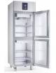 Armadio Combinato Refrigerato GN 2/1 Inox a doppia temperatura TN( -2°+8°C )+TN( -2°+8°C ) con 2 sportelli - cm 70,2x84x204h