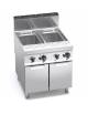 Cuocipasta a gas 2 Vasche Lt. 40+40 - cm 80x90x85/90h