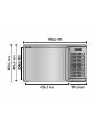 Abbattitore temperatura 5 Teglie GN 1/1 o 60X40 -Potenza W 1.424