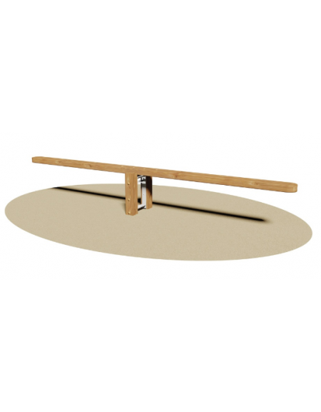 Asse di equilibrio oscillante - cm 290x40x46,5h