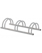 Portabici in acciaio zincato 3 posti - cm 115 x 42 x 30h