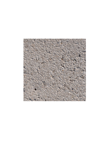 POSACENERE IN CALCESTRUZZO CEMENTO COLORE BIANCO SABBIATO PER ESTERNO - cm Ø52x92h - Conforme ai CAM