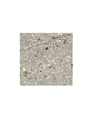 CENERIERA RETTANGOLARE IN CALCESTRUZZO COLORE GRIGIO SABBIATO PER ESTERNO - CM 35x35x70h