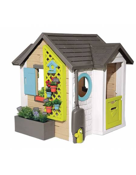 CASETTA GIOCO DA GIARDINO PER BAMBINI - CONFORME UNI EN 71-8 - Dimensioni  cm 132x129x135h 