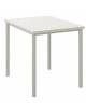 BANCO TAVOLO QUADRATO - STRUTTURA Ø MM.40 - PIANO DA CM 65X65 - ALTEZZA CM 76 - CONFORME AI CAM