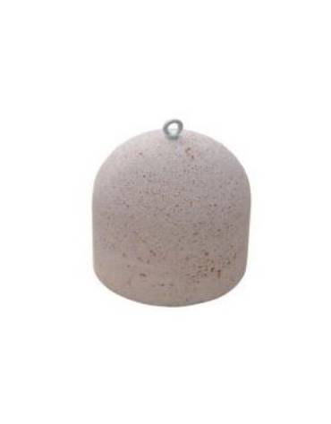 DISSUASORE VERTICALE BASSO IN CEMENTO DA KG 200 - COLORE GRIGIO PIETRA - CM 52X52X52H