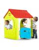 VILLA CASA GIOCO PER BAMBINI - CONFORME UNI EN 71-8 - DIMENSIONI CM 85X108X124H