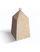 Dissuasore traffico Piramide cm45x45 h cm80