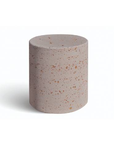 Dissuasore traffico cilindrico in graniglia di marmo sabbiato - colore a scelta - cm Ø40x70h - Conforme ai CAM