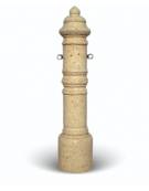 DISSUASORE TRAFFICO PARCHEGGIO ALTO STORICO IN GRANIGLIA DI MARMO SABBIATO - COLORE A SCELTA - CM Ø28x121h - CAM