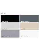 ARMADIO METALLICO ANTE SCORREVOLI IN VETRO TEMPERATO CON SERRATURA - cm 120x45x200h