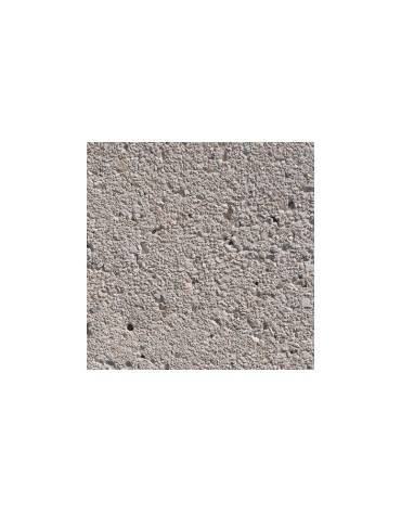 PANCHINA RETTANGOLARE MONOBLOCCO IN CEMENTO CALCESTRUZZO SPESSORE 12 CM - COLORE BIANCO SABBIATO - CM 170X50X45H