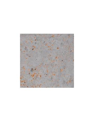 PANCHINA IN CEMENTO CALCESTRUZZO SPESSORE 10CM - COLORE GRIGIO TRAVERTINO - CON SCHIENALE IN LEGNO- CM 170X40X85H - Conforme CAM
