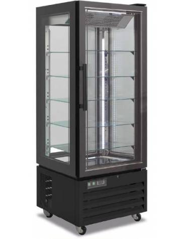 Espositore congelatore verticale ventilato Porta a vetri - cm 67x71,8x202,6h