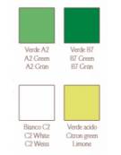 DIVISORIO MODULARE FILI D'ERBA H180 IN POLIETILENE COMPOSTO DA 2 ELEMENTI DI ALTEZZE DIVERSE - cm 36x40x180H