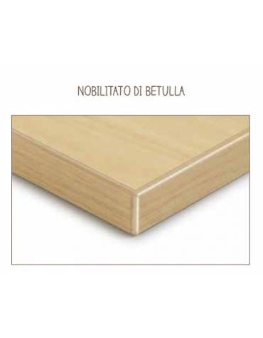 ARMADIO SPOGLIATOIO 2 POSTI A GIORNO STRUTTURA NOBILITATO BETULLA - cm 36x41x114H