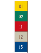 SEDIA IMPILABILE GRANDEZZA 4 STRUTTURA IN ACCIAIO, SEDILE E SCHIENALE IN PPL COLORI A SCELTA - SEDUTA CM 38H