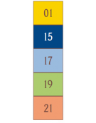 SEDIA IMPILABILE ETA' 3/6 ANNI STRUTTURA IN METALLO CROMATO, SEDILE E SCHIENALE IN  POLIPROPILENE COLORI A SCELTA - cm 37x39x30H