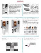Forno a convezione ventilato professionale elettrico 20 teglie gn GN 1/1 con carrello estraibile - Comandi Touch Screen
