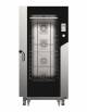 Forno elettrico carrellato pasticceria combinato convezione vapore 16 teglie 60x40 cm con TOUCH SCREEN e lavaggio