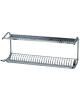 Scolapiatti e scolabicchiecchieri inox a parete - cm 80x26x37