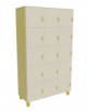 MOBILE CONTENITORE 15 ANTINE COLORE A SCELTA - 15 VANI INTERNI, STRUTTURA NOBILITATO BETULLA O LARICE - cm 104x41x196H