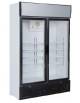 Vetrina frigorifera refrigerata +2°c +8°c per bevande 2 porte a battente da Lt. 620 - cm 119,8x53x188h