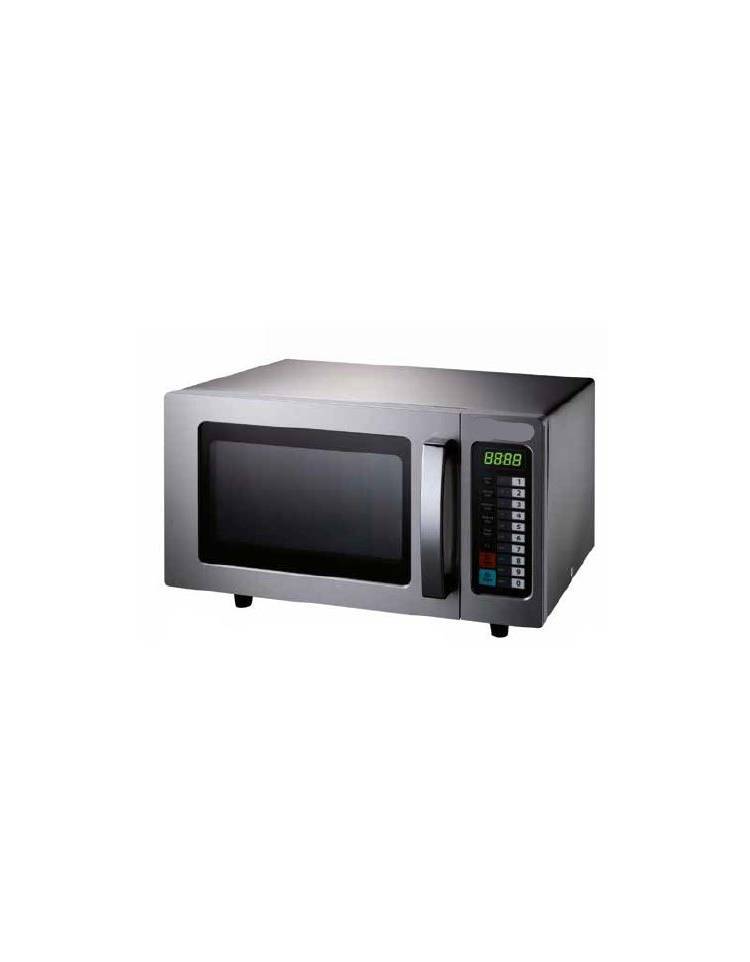 Forno professionale a microonde da Lt. 34 - TEGLIE GN 2/3 - POTENZA RESA KW  1,8 - N° 2 MAGNETRON - mm 574x528x367h 