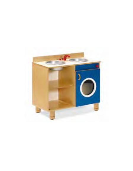 GIOCO LAVELLO MINI, STRUTTURA IN LEGNO MULTISTRATI DI BETULLA - cm 75x40x60/68H