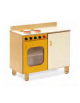 GIOCO CUCINA MINI, STRUTTURA IN LEGNO MULTISTRATI DI BETULLA - cm 75x40x60/68H