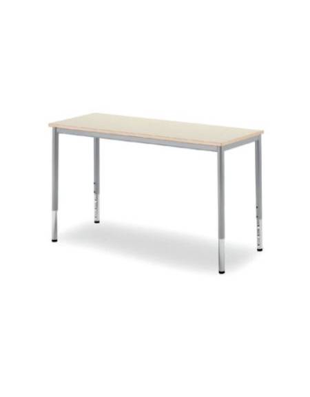 Banco biposto regolabile multigrandezza sottopiano polipropilene colorato CM 130X50