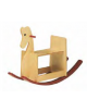 GIOCO CAVALLUCCIO A DONDOLO, STRUTTURA IN LEGNO MULTISTRATI DI BETULLA - cm 90x33x33/56H