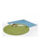 TAPPETO MOQUETTE QUADRATO GRANDE IGNIFUGO CLASSE 1IM - COLORI A SCELTA - cm 200x200