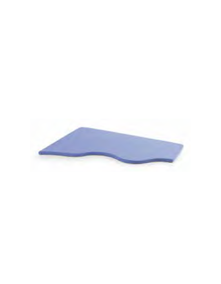 TAPPETO SAGOMATO MAXIONDA CON RIVESTIMENTO IN ECOPELLE IGNIFUGA 1IM - COLORI A SCELTA - cm 180x120x5H
