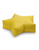 CUSCINO STELLA MAXI SOFFICE CON RIVESTIMENTO IN ECOPELLE IGNIFUGA 1IM - COLORI A SCELTA - cm Ø 100x25H