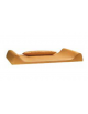 PIANO IMBOTTITO PER FASCIATOIO BIPOSTO IN ECOPELLE IGNIFUGO 1IM COLORI A SCELTA - cm 140x74x17H