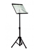 LEGGIO MUSICALE REGOLABILE CHIUDIBILE CON CUSTODIA IN METALLO VERNICIATO - cm 52x8x6 H da 45 a 125 cm