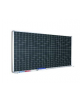 LAVAGNA RIGATA GRANDE A PARETE IN ACCIAIO PORCELLANATO MAGNETICO FINITURA ARDESIA - cm 200x120H