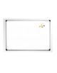 LAVAGNA PICCOLA A PARETE IN ACCIAIO PORCELLANATO MAGNETICO BIANCO - cm 120x90H