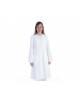CAMICE LAVORO BIANCO PER DONNA- In cotone e poliestere - taglia XL ( 54-56 ) - Dispositivo medico Classe: I