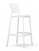Sgabello per esterni ed interni in polipropilene colori a scelta - cm 39x39x94h
