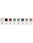 Sedia per esterni ed interni in polipropilene colori a scelta - cm 44x38x81h