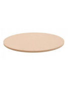 Piano rotondo in stratificato HPL extra, colori a scelta, spessore mm 12 - cm Ø 90