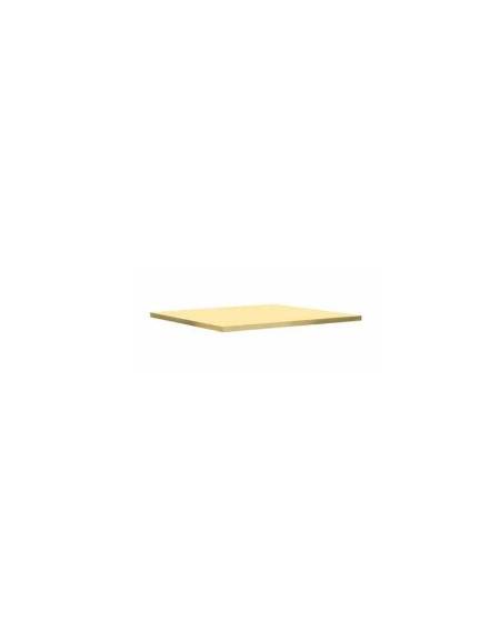Piano quadrato in stratificato HPL standard colori a scelta, spessore mm 12 - cm 90x90
