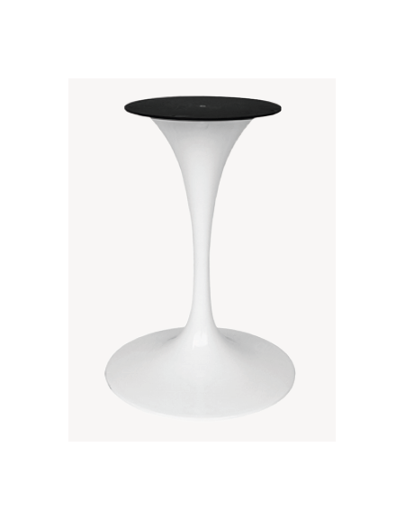 Base per tavolo con struttura in metallo verniciato COLORE BIANCO - per tavolo rotondo - cm Ø51x71h