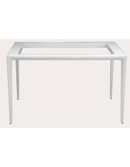 Base struttura in alluminio verniciato colore a scelta - per tavolo rettangolare - cm 160x80x72,5h