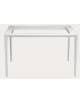 Base struttura in alluminio verniciato colore a scelta - per tavolo rettangolare - cm 180x90x72,5h