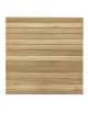Piano rettangolare in TEAK - cm 120x80