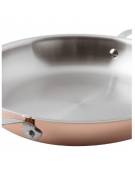 Tegame in multistrato con 2 maniglie in acciaio inox - Ø cm 28 - altezza cm 5,5 - Lt 3,4